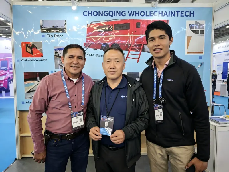 Whole Chain Tech esittelee Truck Upfit -ratkaisuja ExpoTransporte ANPACT 2025 -messuilla