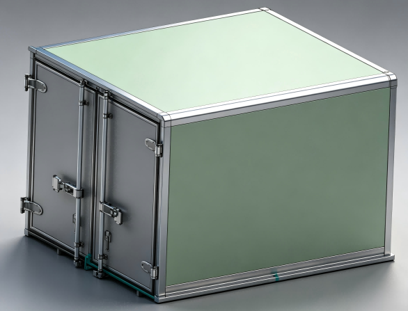 Custom Dry Honeycomb Panel Cargo Box Ford & Hyundai Compact Pickupeille