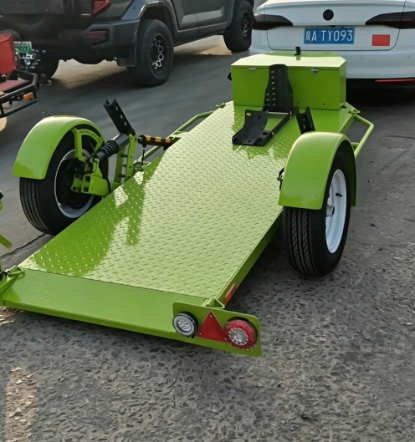 Malli 100 Semi-Drop Hydraulic Lift -moottoripyörän perävaunu